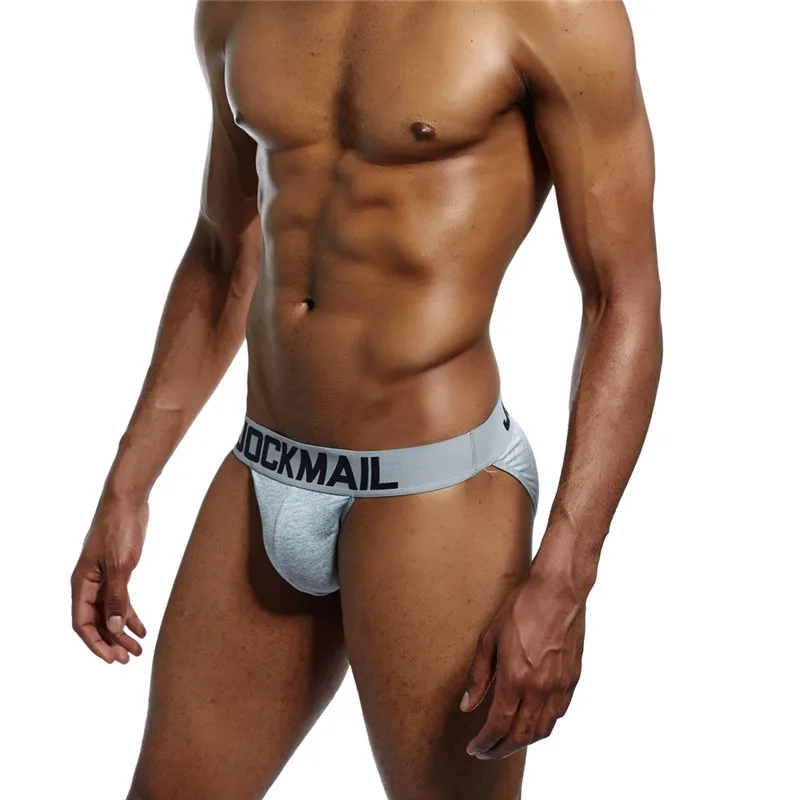 Трусы брифы JOCKMAIL мужские с низкой посадкой Брендовое пикантное мягкое