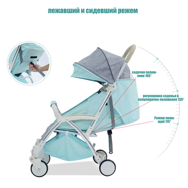 IMBABY тяга дизайн детская коляска для путешествий с теплой крышкой ног Детские
