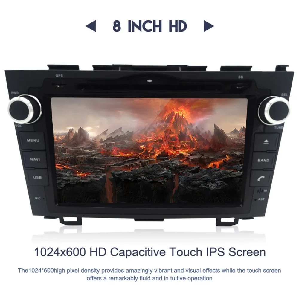 2din радио Android 9 0 Автомобильный dvd плеер для Honda CRV CR V 2006 2011 стерео аудио видео