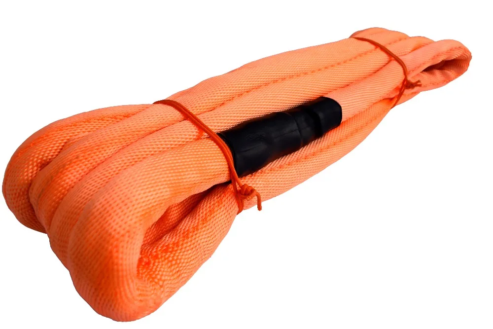 

Orange 12mm*3m Winch Rope Extension,Synthetic Rope,Towing Ropes,Boat Winch Cable