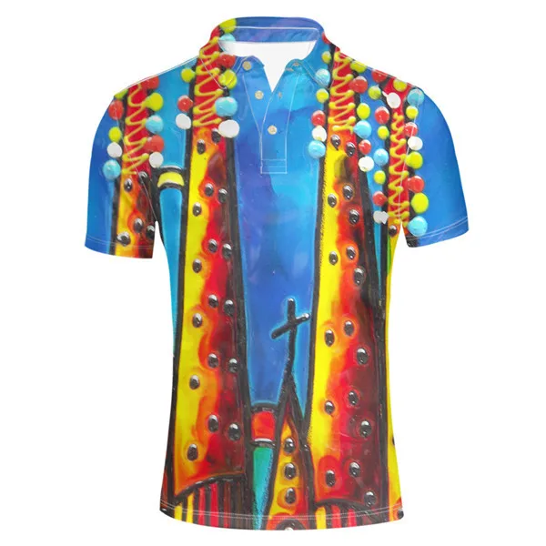 Мужская рубашка в Корейском стиле, летняя, стильная, 3D, с рисунком граффити, мужская рубашка с коротким рукавом, мужские повседневные Топы И Футболки, брендовая одежда - Цвет: CC2166CS