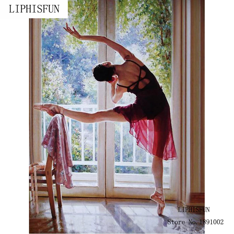 

New 5D DIY Diamond Painting "Ballet Dance" Embroidery Full Square Diamond Cross Stitch Rhinestone Mosaic Painting Decor