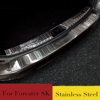 

Stainless Steel Trunk Rear Guard Protector Sequin Rear Bumper Protector Sill Car Trunk Trim Sequins For Subaru Forester SK 2019