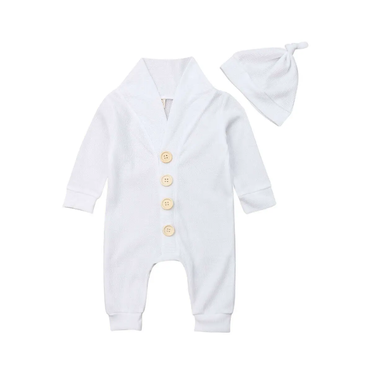 

Newborn Infant Baby Boy Girl Cotton Romper Jumpsuit Outfits Autumn Long Sleeve Baby Clothes Romper