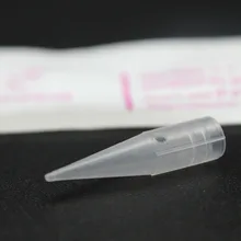 500 шт Одноразовые 1RL& 3RL татуировки иглы шапки игла для тату-машинки наконечники насадка для постоянного макияжа бровей губ