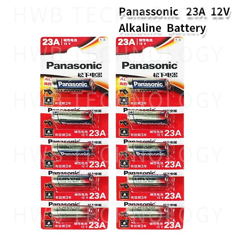 10 шт./лот 12 вольтовый Panasonic A23 23A Ультра щелочные батареи/сигнал тревоги батареи