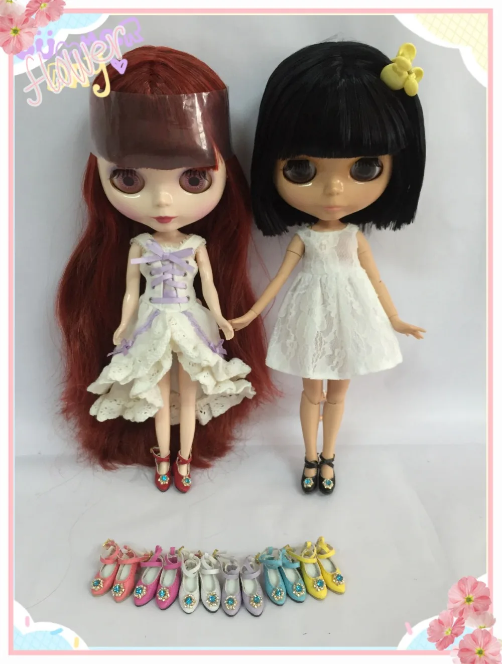 Куклы обувь для blyth Azone куклы OB кукла licca и т. Д. Длина: 2 8 см цветов | Игрушки хобби