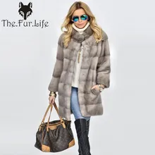 2018 New Real Mink Fur Coats For Women Thick Warm Winter Jacket Female Mink Fur Coat With Stand Collar Big Sale Cheap 2018 New Real Mink Fur Coats For Women Thick Warm Winter Jacket Female Mink Fur Coat With Stand Collar Big Sale Cheap