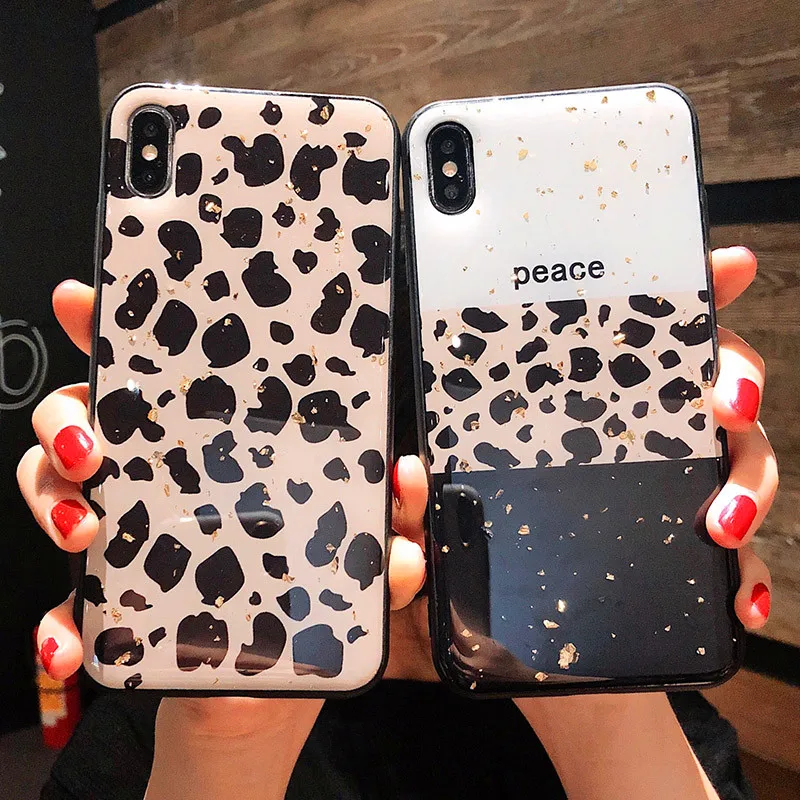 

Luxury Leopard Pattern Glitter Powder Phone Case For Xiaomi Mi 9 Mi 8 Redmi Note 7 Silicone Soft Casa For Mi Mix 3 Mi 8 Lite 8SE