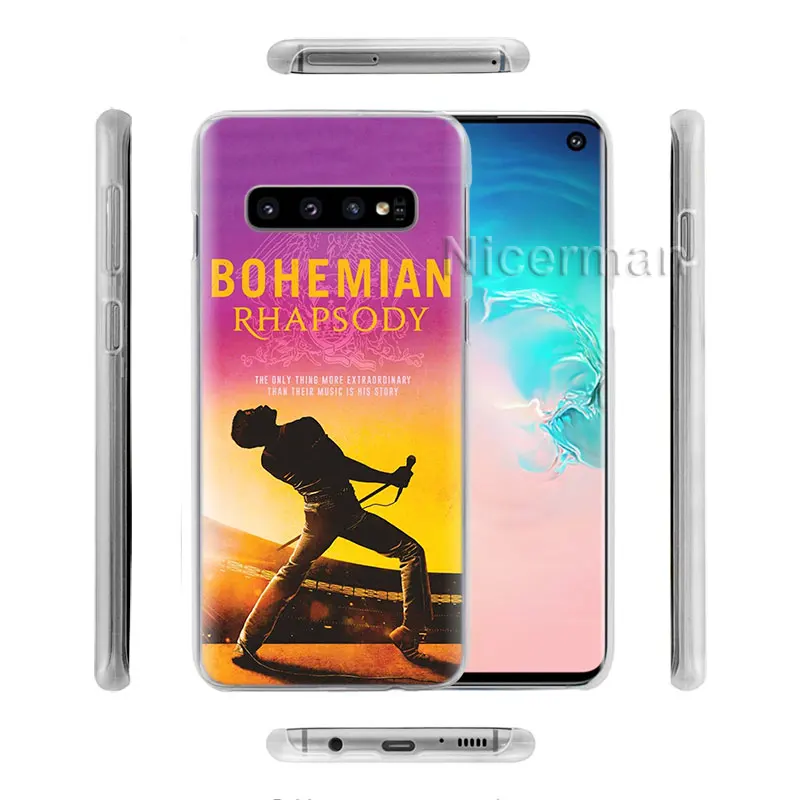 Чехол для телефона для samsung Galaxy S10e S10 S8 S9 плюс S6 S7 край A40 A50 A70 M20 крышка queen Меркьюри жесткий поликарбонатный чехол