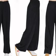 7 цветов, унисекс, тренировочные штаны тайцзи, тайцзи, тренировочные Кунг-блумеры для кунг-фу, боевые искусства, штаны для йоги, лето и весна