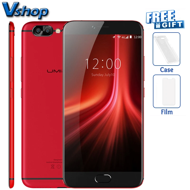 Original UMIDIGI Z1 Pro 4G Mobile Phones Android 7.0 6GB RAM 64GB ROM