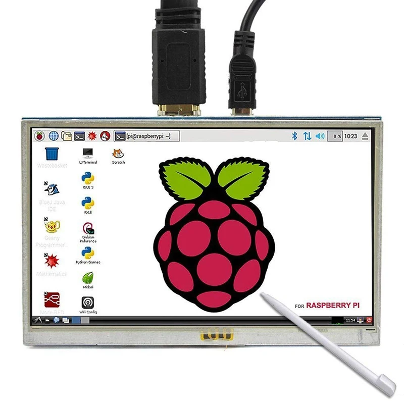 Aokin для Raspberry Pi 3 дисплей 3,5 "5" 7 "дюймов сенсорный экран 480x320 ЖК-дисплей 800*480 модуль 800*480 монитор для Raspberry Pi 3 2b B