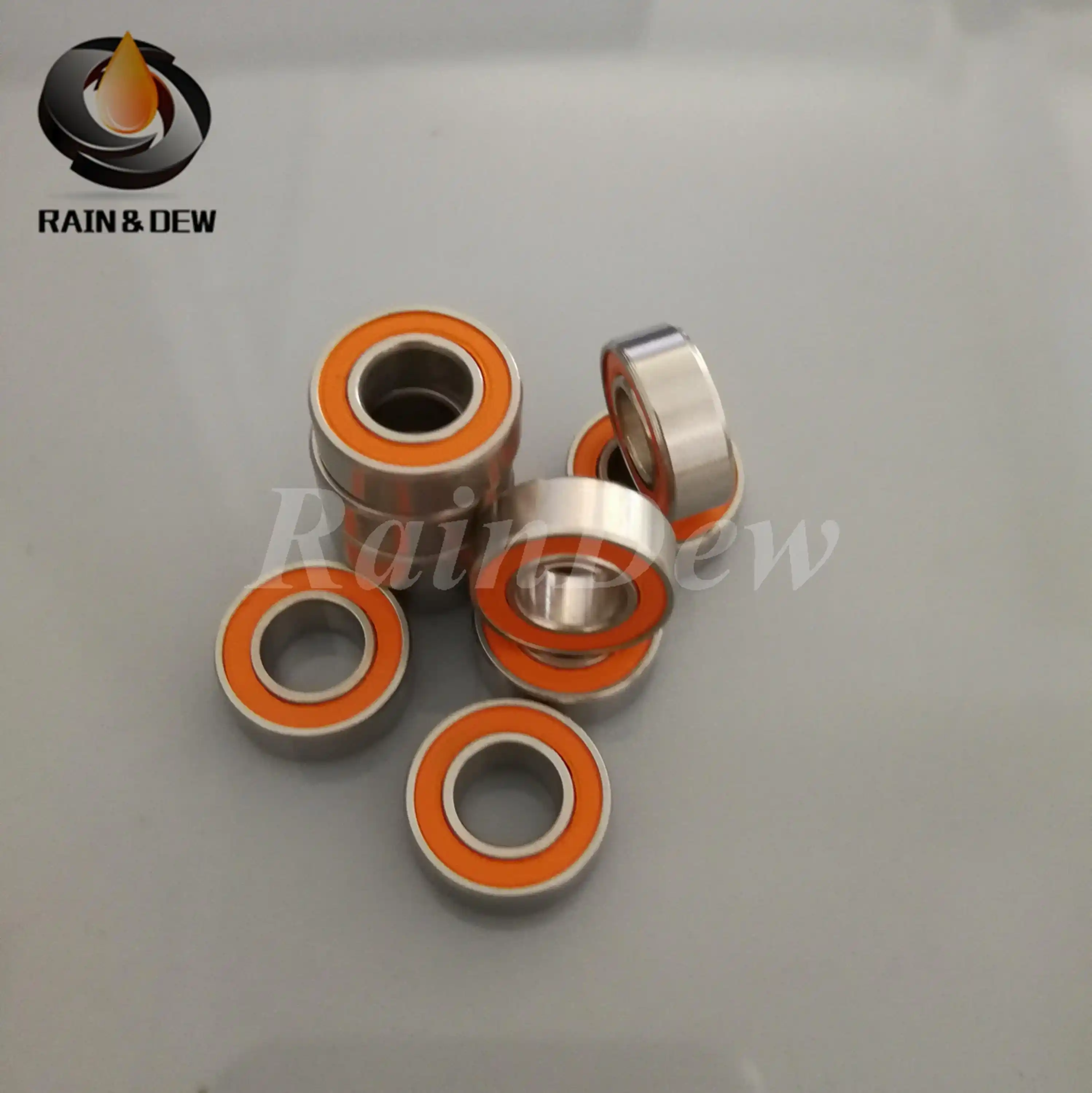 SMR148C-2OS LD ABEC-7 HYBRID CERAMIC Orange Spool Bearing 8x14x4 8*14*4 QTY 10