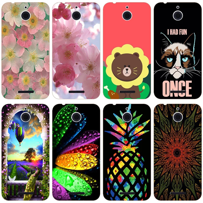 

Case for HTC Desire 510Case Coque for HTC Desire 510 Cases Soft TPU Painted Silicone Back Covers Fundas Coque for HTC Desire 510