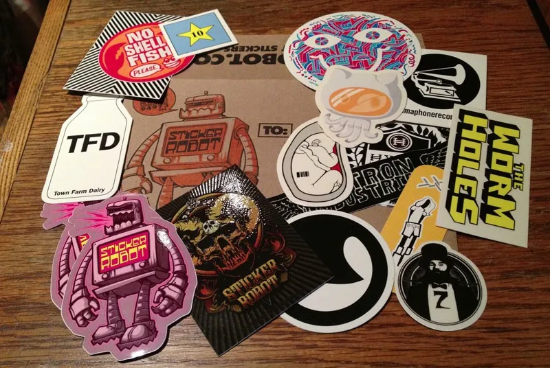 assorted-die-cut-stickers