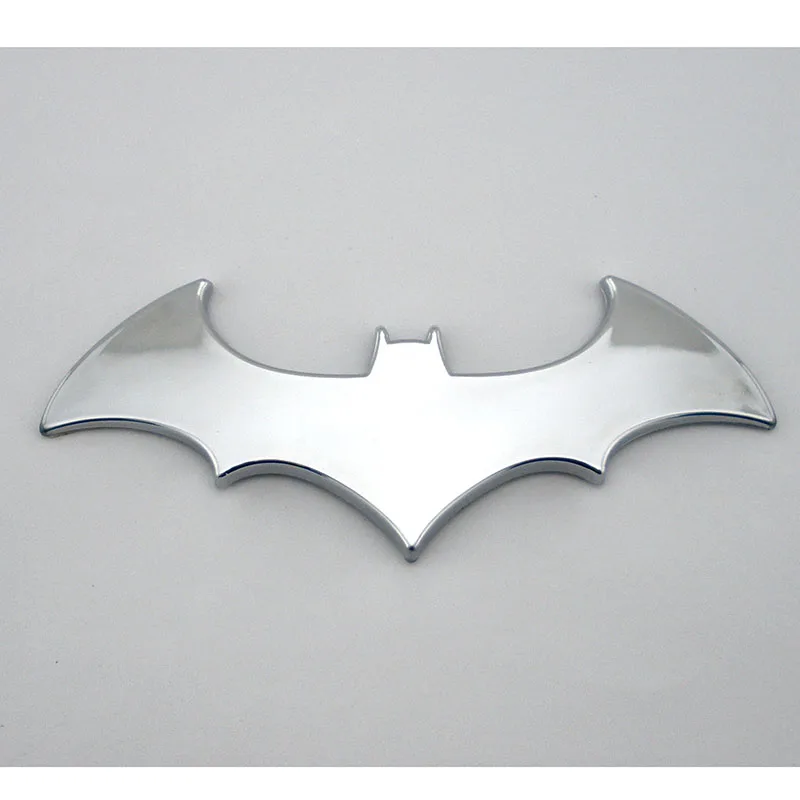 

High Quality 3D Chrome Plastic Badge Sticker Batman Car Sign Emblem Logos