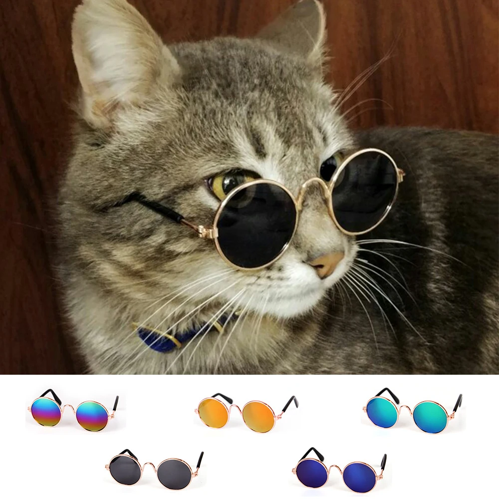 Fashion Pet Glasses Small Pet Dogs Cat Glasses Sunglasses Elegant Pet