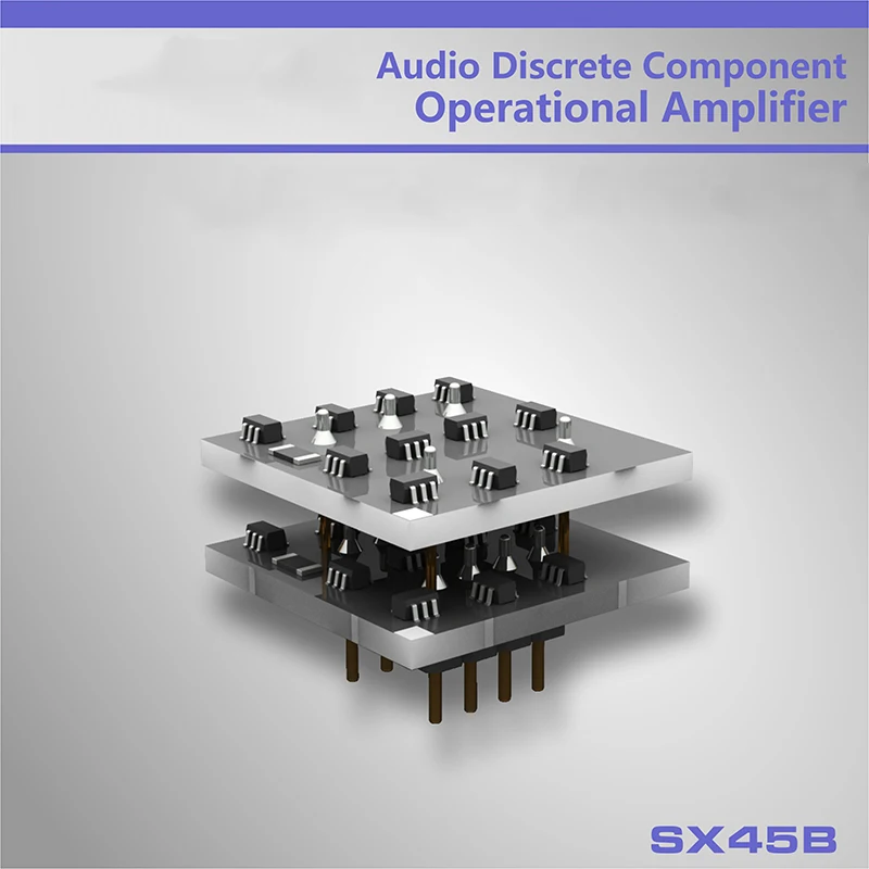 Звуковой дискретный компонент SX45B рабочий усилитель HiFi предварительный