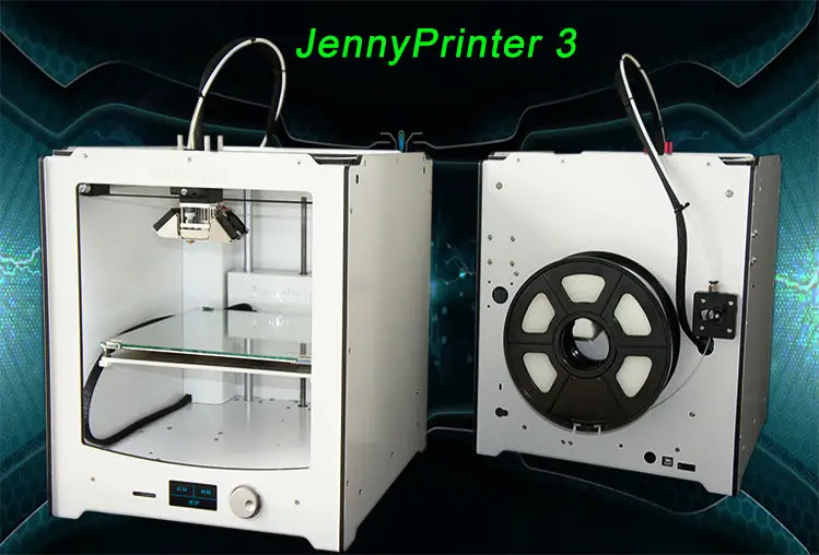 Новейший Собранный JennyPrinter 3 совместимый с Ultimaker 2 UM2 высокоточный автоматический Выравнивающий 3d принтер