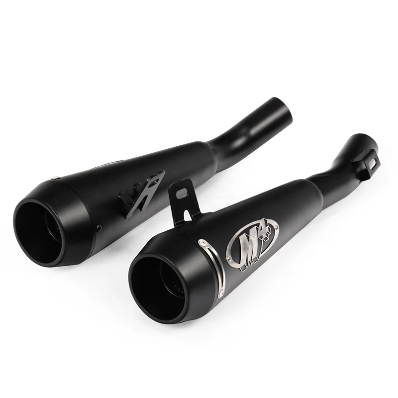 2010-2017 Z1000 Z1000SX para Kawasaki motocicleta tubo de Escape No DB asesino cola escapar Slip en la izquierda y la derecha con medio de 44mm