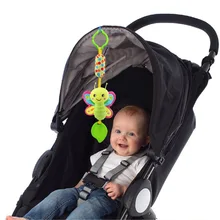 Детские колокольчики, плюшевые игрушки, подвесная кроватка для новорожденных, токарный станок, бабочка/Птица/цыплята/сова, животное, детская кровать, Колокольчик для бубенцов, игрушка-40