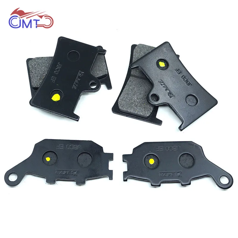 Для Yamaha FZ-07 MT-07 MT-07A XSR700 FJ09 FZ-09 MT-09 MT-09A MT-09SP MT-09TRA Tracer MT-10 MT-10SP спереди и сзади тормозные колодки доску для серфинга - Цвет: Front and Rear