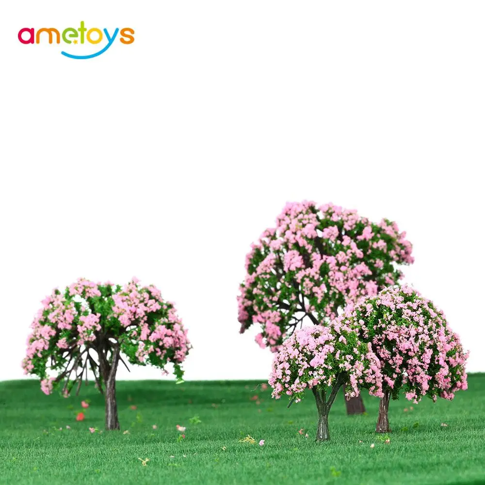 Оптовая продажа 4 шт. Цветочная фотография|model trees|model building kitsbuilding kit |