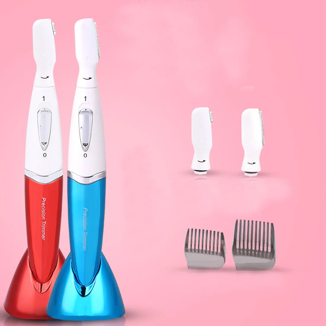

Micro Precision Electric Eyebrow Trimmer Hair Remover Bikini Face Body Hair Razor Shaver Portable Makeup Accessories