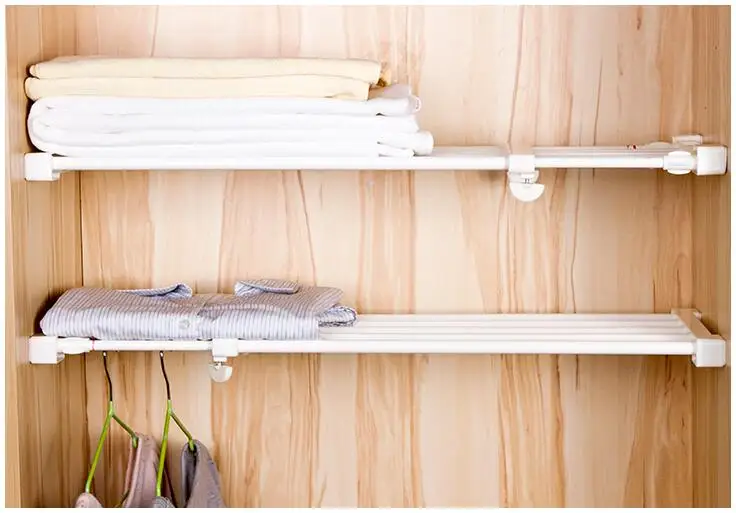 Adjustable Extra Wardrobe Storage Rack Storage Hanger