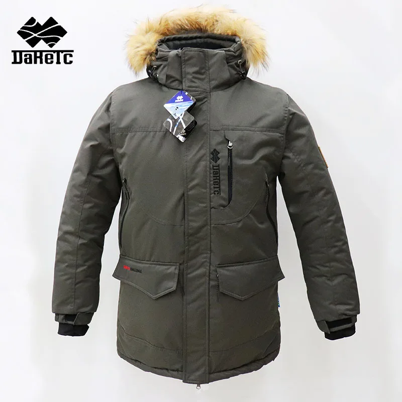 DARETC Для мужчин лыжная куртка сноуборд пальто Зимние Открытый спортивной мужской