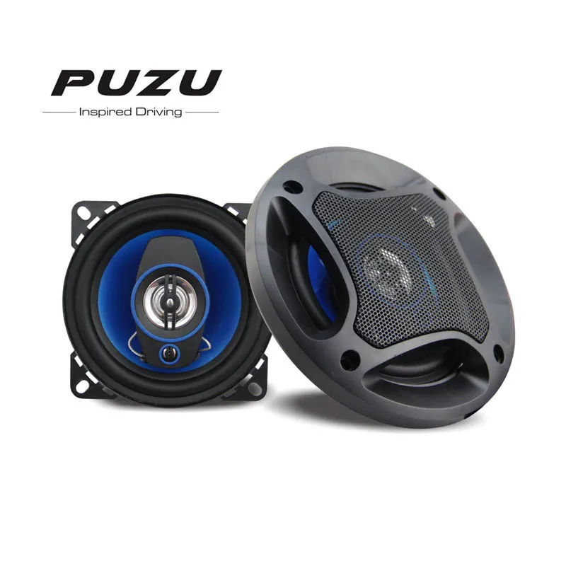 

2pcs PUZU Car Speaker 4 Inch 100W 3 Way Auto Car Coaxial Hifi Speakers Horn Audio Music Stereo Full Range Frequency Loudspeaker