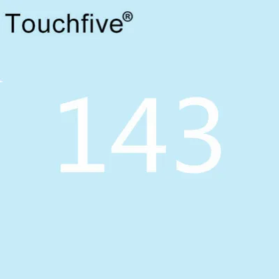 143 TOUCHFIVE опционально цвет соответствия искусство маркеры Кисть ручка эскиз на спиртовой основе маркеры двойная головка манга ручки для рисования товары для рукоделия - Цвет: 143