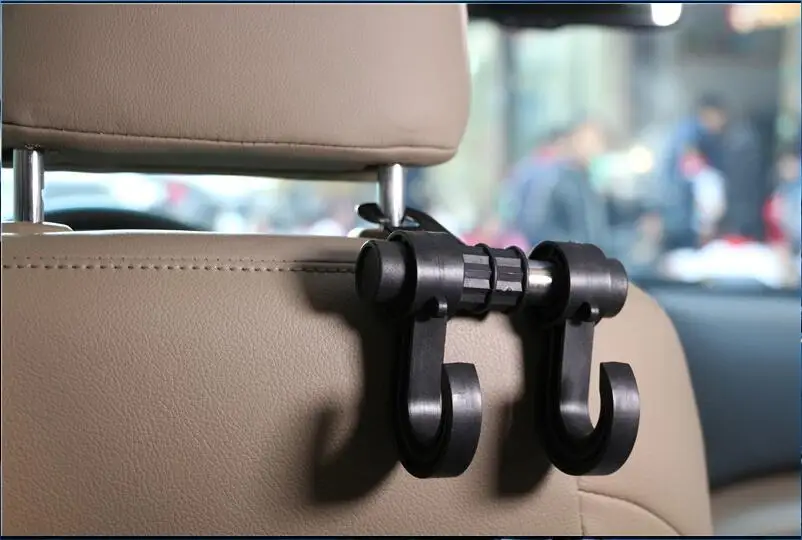 Quality utility vehicle backseat hook plastic shopping bags hooks durable For KIA RIO K2 Polo CC Ford Kuga Chevrolet Cruze | Автомобили и