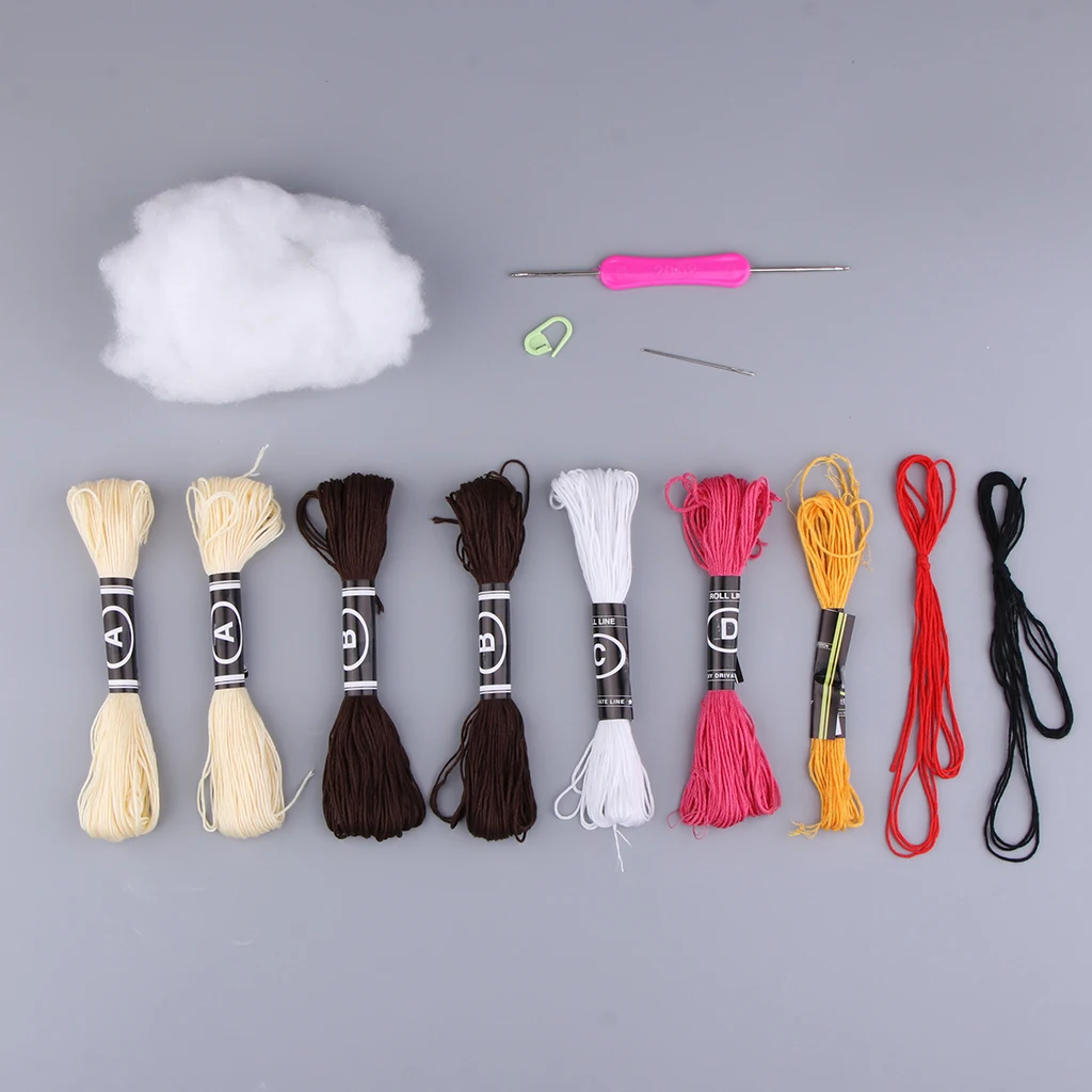 Ручная работа DIY Сова кукла игрушка набор для вязания крючком амигуруми детей