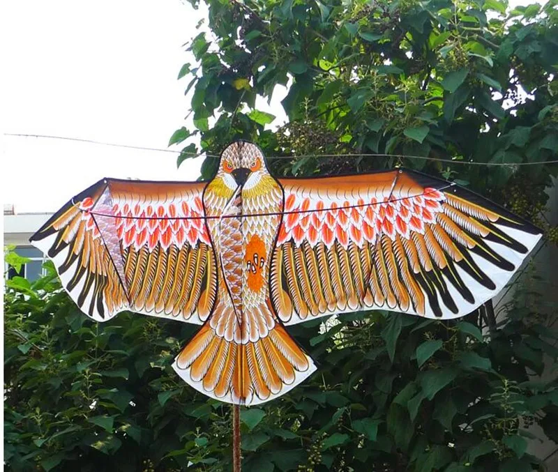 Бесплатная доставка высокого качества большой орел кайт катушка леска Открытый летающие игрушки воздушный змей "Сова" животные воздушные