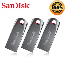 SanDisk usb флеш-накопитель 32 ГБ 16 ГБ 8 ГБ Мини-накопитель s 2,0 pendrives 64 Гб Поддержка официального подтверждения флеш-накопителя usb stick memoria usb