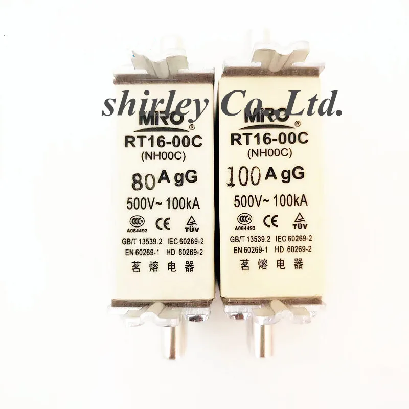 Бесплатная доставка 5 шт. MRO 690V 50KA RT16 00C NH00C 500V gG 20A 25A 32A 40A 50A 63A 80A 100A 125A 160A fuse