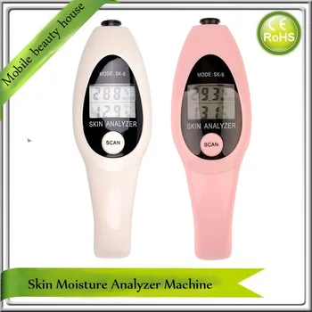 

BIA Digital LCD Display Face Body Hand Skin Heath Monitor Facial Oil Moisture Meter Analyzer Testing Pen Beauty Machine