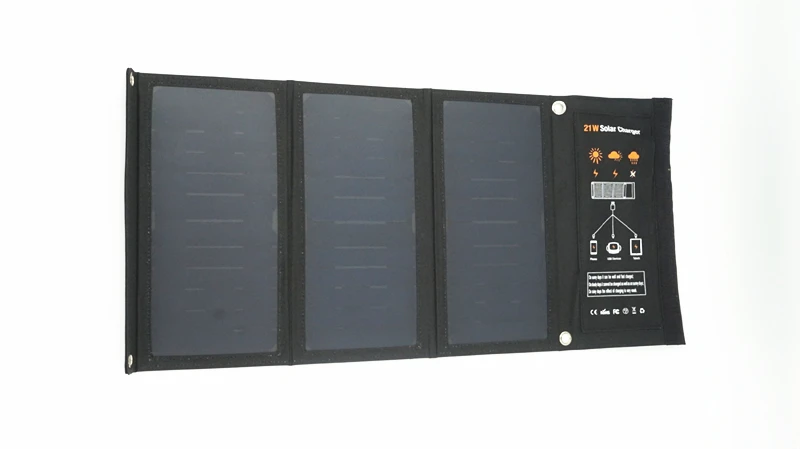 solares mochila sunpower carregador de painel solar
