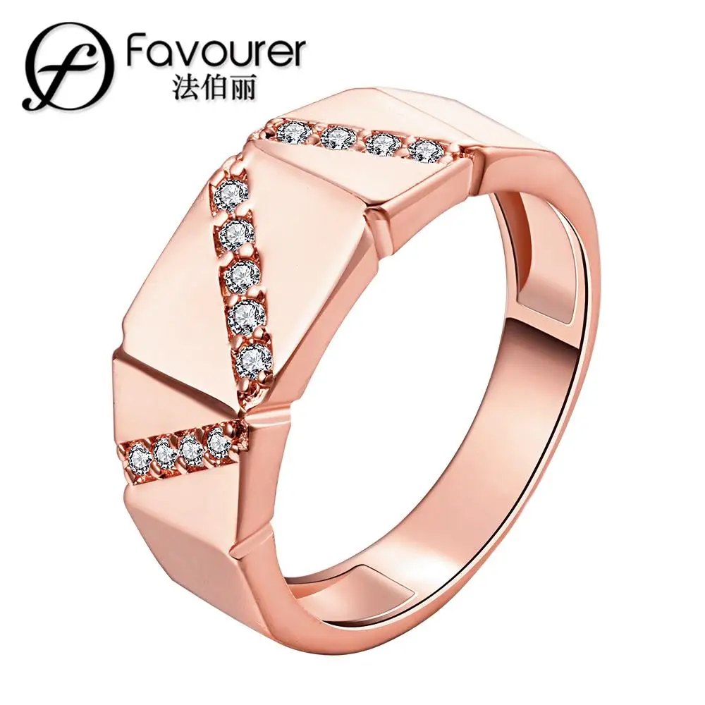 

white/rose gold color rings for women Wedding Feast Jewellery Not Skin Allergy Vintage