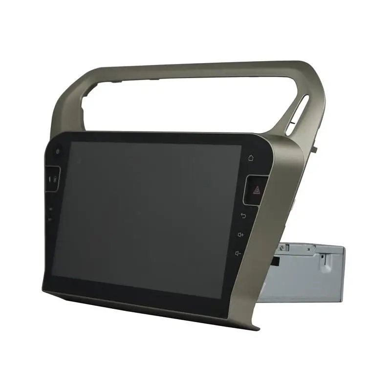 Excellent Android 8.0 octa core 4GB RAM car dvd player for PEUGEOT 301 2013-2016 ips touch screen head units tape recorder radio gps 1