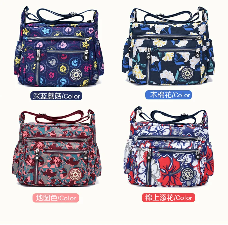 oxford bolsa de ombro marca alta qualidade saco do mensageiro para as mulheres estilo rural pano lazer ou saco viagem prova dwaterproof água náilon pacote