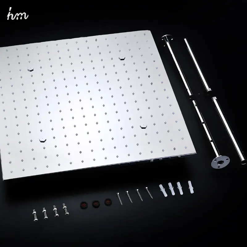 LED Интеллектуальный цифровой дисплей Набор для душа с дождем 20 &quotSPA Mist