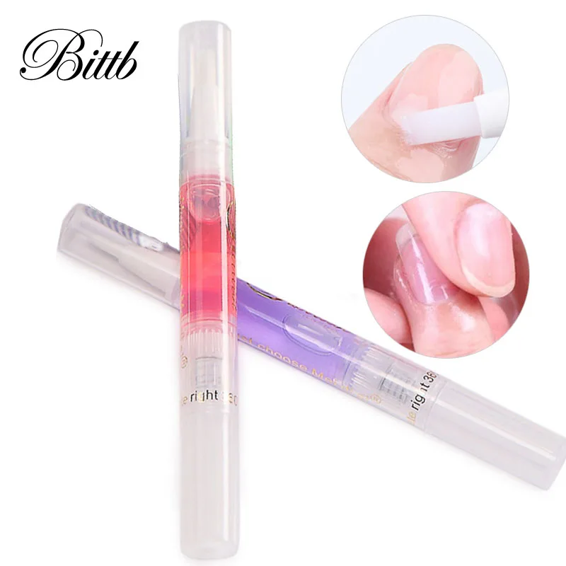 

Bittb 1pc Nail Cuticle Revitalizer Oil Treatment Nutrition Oil Pen Prevent Agnail Skin Nail Care Strengthening Manicure Tools