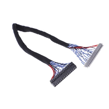 

8 Bit LVDS Cable For 17 19 22 26 Inch LCD/LED Panel Controller FIX-30 Pin 2ch 25cm Z17 New