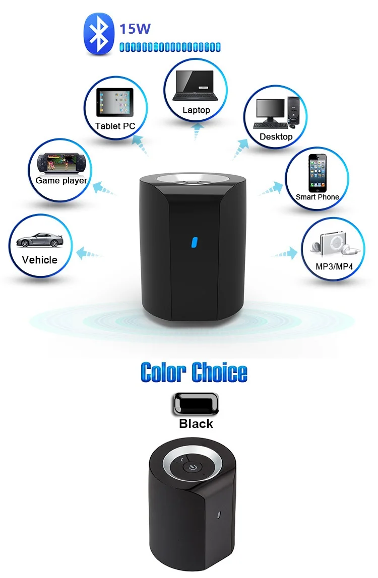 ADIN 26W 4.0 Bluetooth Vibration Speakers Handsfree Call AUX NFC Hifi Speaker For Phones Computers MP3 MP4 Game Players Cars (6)