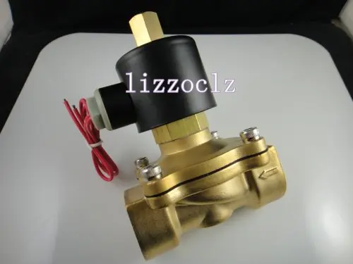 Электромагнитный клапан 3/4 дюйма 12 в пост. Тока 24 или Тока|air solenoid valve|ac220v dc24vair valve |