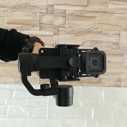 Алюминиевый сплав для GoPro Session Gimbal Крепление адаптер держатель для DJI OSMO мобильный Gimbal Крепление Адаптер Пластина держатель