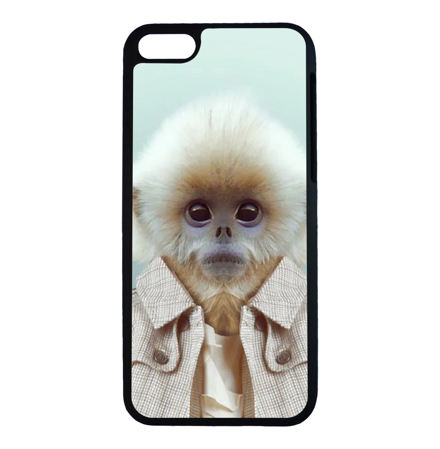 Mr Putih Monyet Kartun Hewan Avatar Untuk Iphone 6 6 S 7 Ditambah